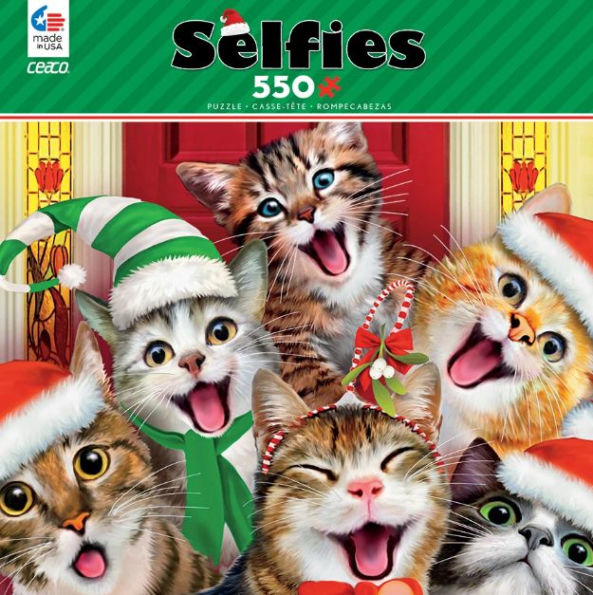 Holiday Selfies 550-Piece Puzzle Assortment