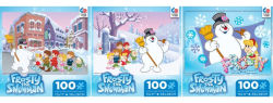 Alternative view 1 of Frosty the Snowman 100 Piece Holiday Jigsaw Puzzle (Assorted; Styles Vary)