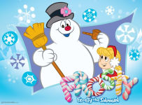 Alternative view 3 of Frosty the Snowman 100 Piece Holiday Jigsaw Puzzle (Assorted; Styles Vary)