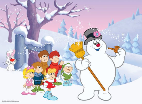 100 PIECES BRAND NEW 61132 POCKET PUZZLE FROSTY THE SNOWMAN 