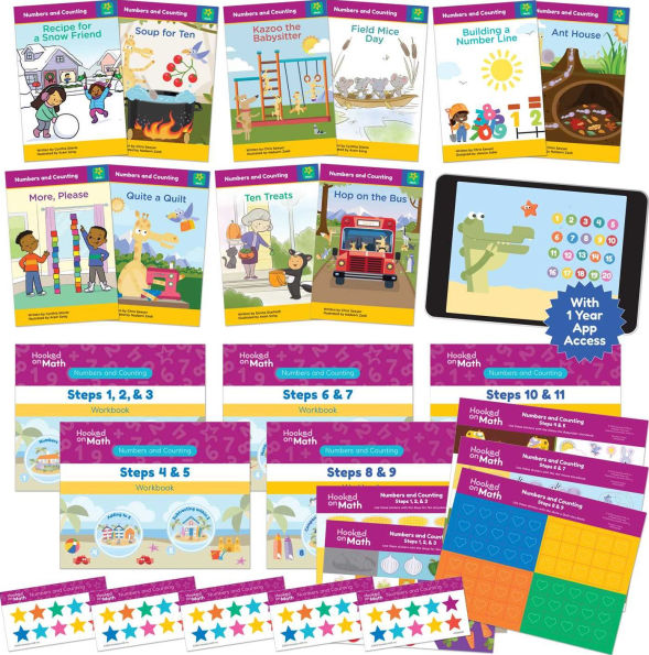 HOM Hooked on Math Numbers & Counting Kit