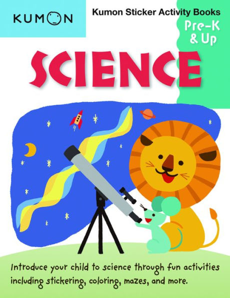 Science Pre-K & Up: Kumon Sticker Activity Books