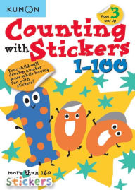 Title: Counting With Stickers 1-100, Author: Kumon Publishing