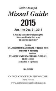 Title: 2015 Guide for Sunday Missal, Author: Catholic Book Publishing Corp