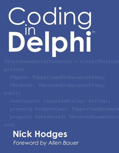 Coding in Delphi