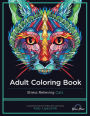 Adult Coloring Book: Stress Relieving Cats