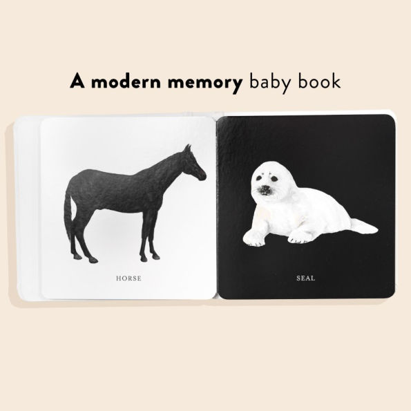 Baby's Black and White Contrast Book: High-Contrast Art for Visual Stimulation at Tummy Time