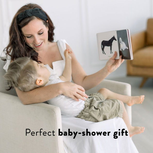 Baby's Black and White Contrast Book: High-Contrast Art for Visual Stimulation at Tummy Time