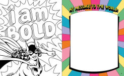 Alternative view 6 of DC Super Heroes: Color Me Powerful!