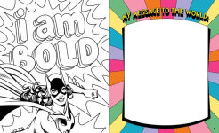 Alternative view 10 of DC Super Heroes: Color Me Powerful!