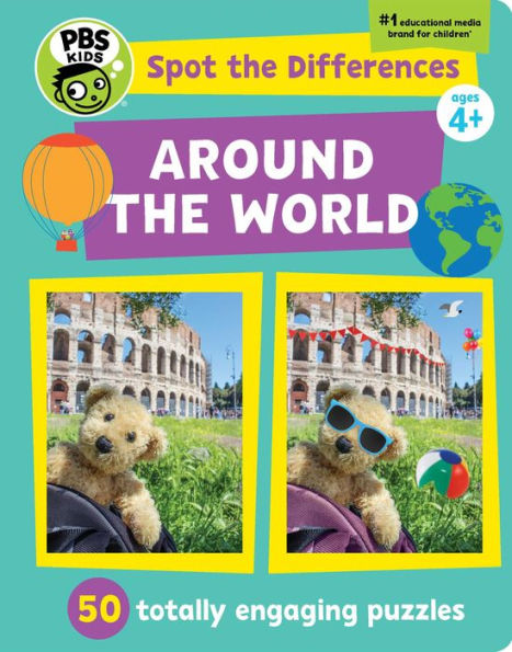 PBS Kids Spot the Differences Around the World: 50 Totally Engaging Puzzles