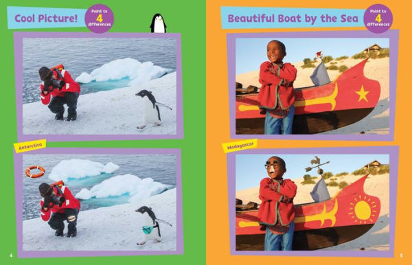 PBS Kids Spot the Differences Around the World: 50 Totally Engaging Puzzles