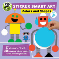 Title: Sticker Smart Art: Colors and Shapes, Author: PBS KIDS