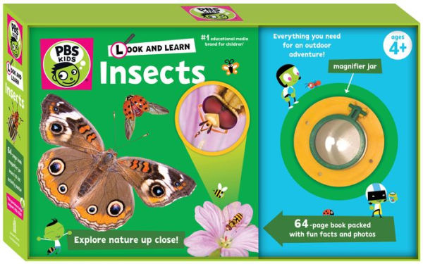 PBS Kids Book & Kit: Look & Learn Insects
