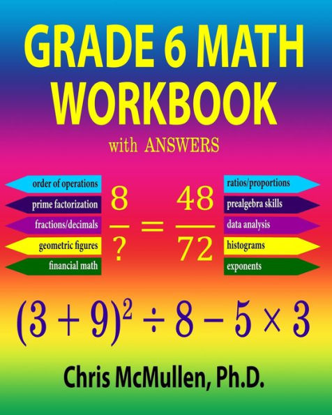 Grade 6 Math Workbook with Answers