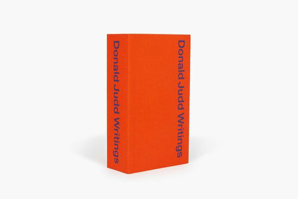 Donald Judd Writings