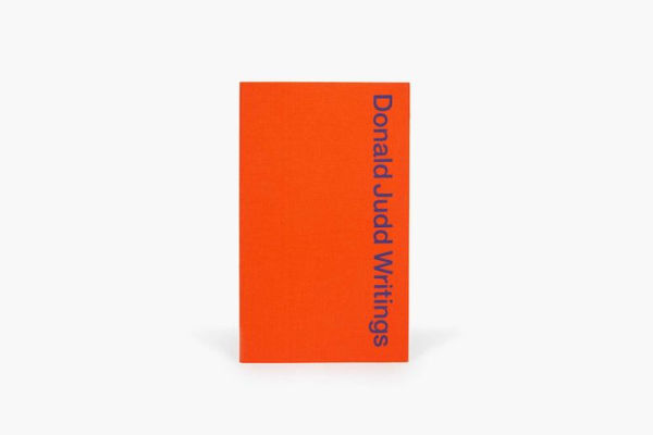 Donald Judd Writings