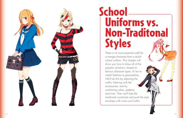 Manga Fashion Bible: The Go-To Guide for Drawing Stylish Outfits and Characters