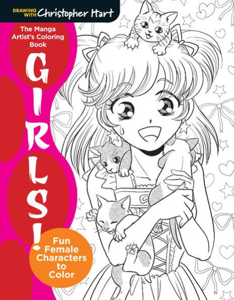 Manga Artist's Color Bk: Girls