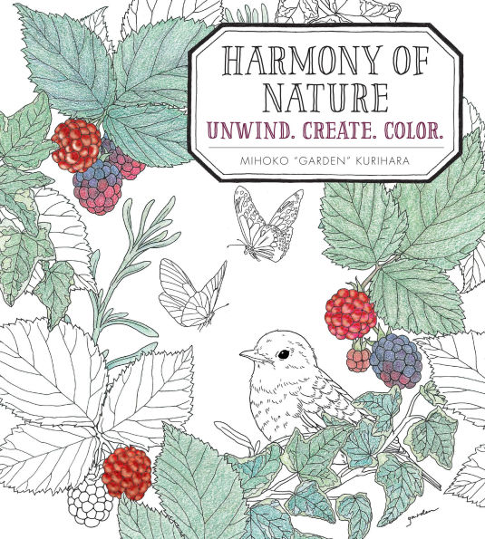 Harmony of Nature: Unwind. Create. Color.