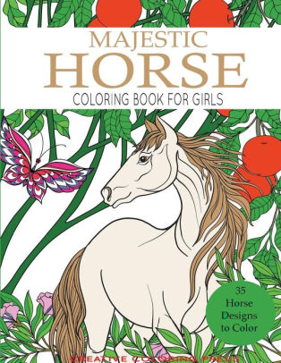 51+ Horse Coloring Book Barnes And Noble Free