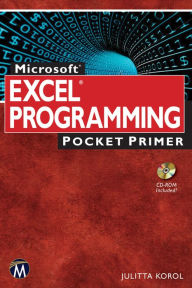 Title: Microsoft Excel Programming Pocket Primer, Author: Julitta Korol