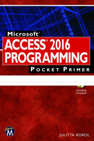 Title: Microsoft Access 2016 Programming Pocket Primer, Author: Julitta Korol