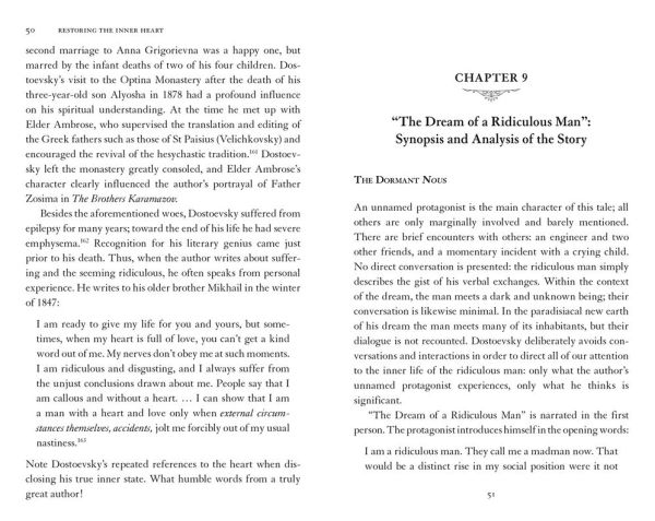 Restoring The Inner Heart: Nous Dostoevsky's Ridiculous Man