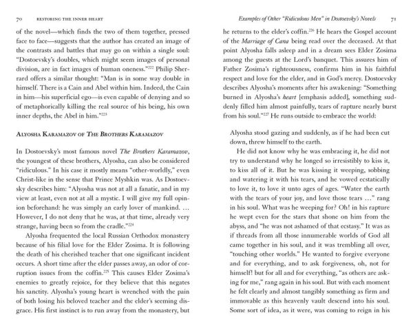 Restoring The Inner Heart: Nous Dostoevsky's Ridiculous Man