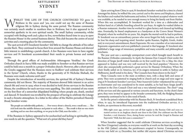 the History of Russian Church Australia: From Siberia to Sydney