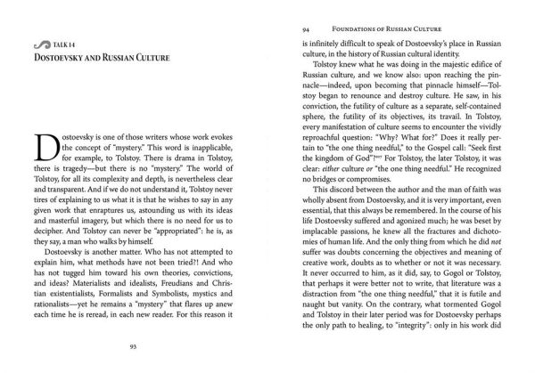 Foundations of Russian Culture
