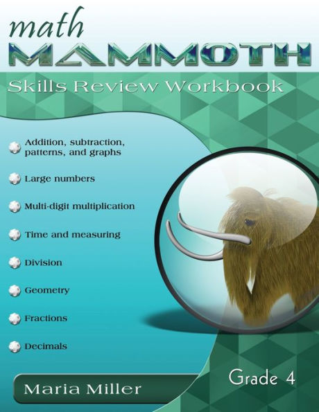 Math Mammoth Grade 4 Skills Review Workbook