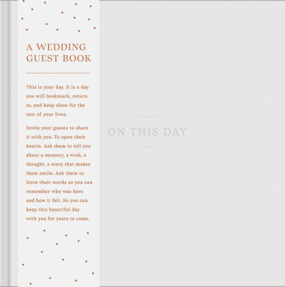 on this day a wedding guest book by compendium hardcover barnes guest book for a wedding