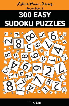 Sudoku 300 easy puzzles keep your brain active for hours an active brain series 2 book