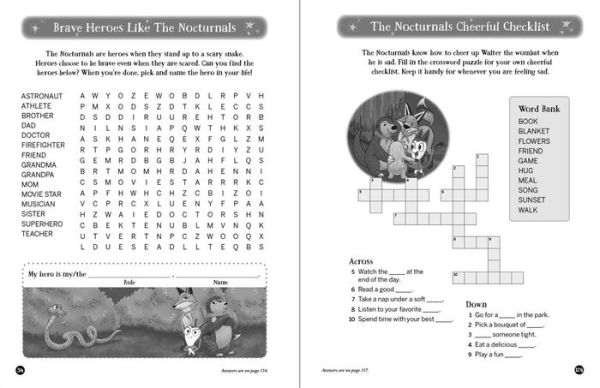 The Nocturnals Grow & Read Animal Activity Book: Animal Facts, Coloring, Drawing Games, Mazes, Puzzles, and More!