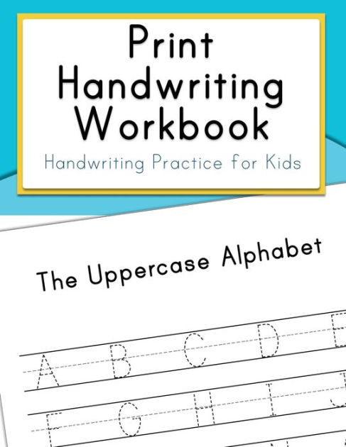 Print Handwriting Workbook: Handwriting Practice for Kids by ...