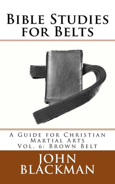 Bible Studies for Belts: A Guide for Christian Martial Arts Vol. 6: Brown Belt