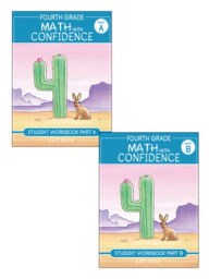Title: Fourth Grade Math with Confidence Student Workbook Bundle, Author: Kate Snow