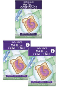 Title: Sixth Grade Math with Confidence Complete Bundle, Author: Kate Snow