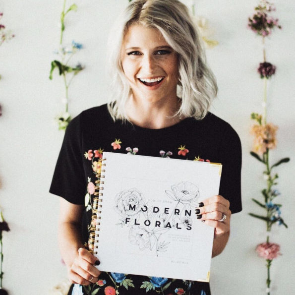 How To Draw Modern Florals: An Introduction The Art of Flowers, Cacti, and More