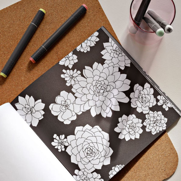 Bloom: A Flower Coloring Book