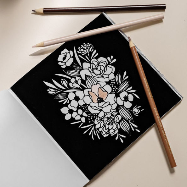 Bloom: A Flower Coloring Book