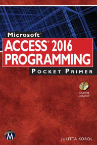 Title: Microsoft Access 2016 Programming Pocket Primer, Author: Julitta Korol