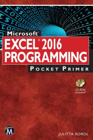 Title: Microsoft Excel 2016 Programming Pocket Primer, Author: Julitta Korol