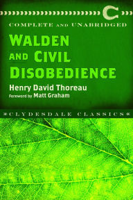 Title: Walden and Civil Disobedience, Author: Henry David Thoreau