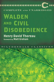 Title: Walden and Civil Disobedience, Author: Henry David Thoreau