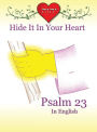 Hide It In Your Heart: Psalm 23