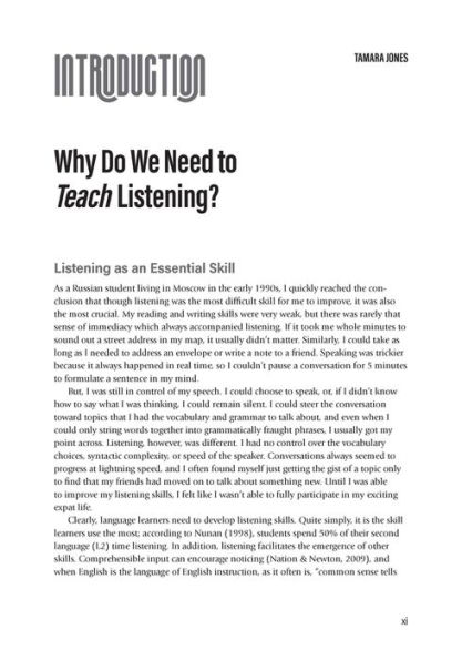 Listening the Classroom: Teaching Students How to Listen