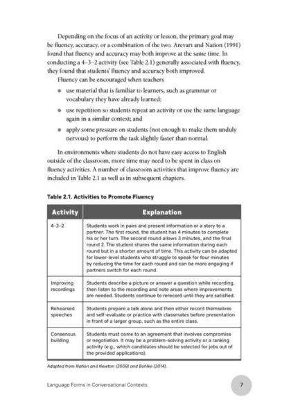 Teaching Speaking, Revised Edition