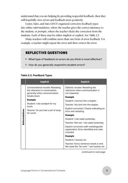 Teaching Speaking, Revised Edition